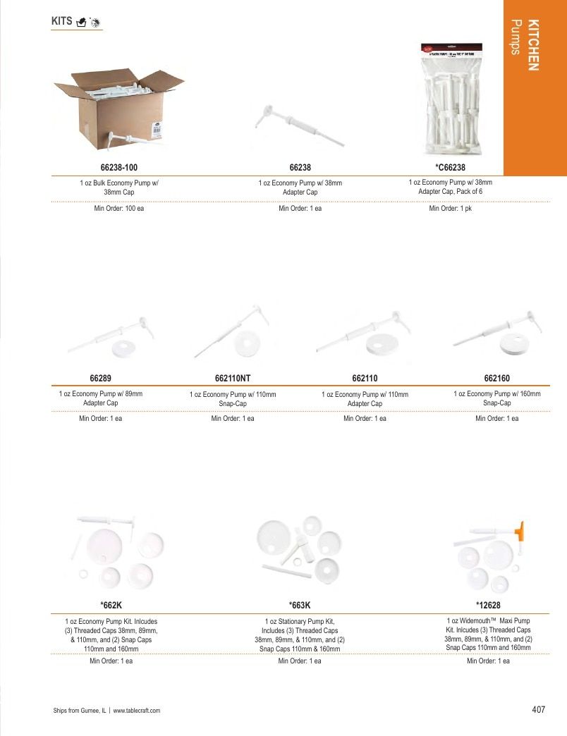 TableCraft Foodservice Products Catalog Weekly Ad January 1 - December 31, 2026
