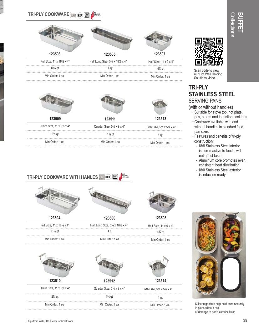 TableCraft Foodservice Products Catalog Weekly Ad January 1 - December 31, 2026