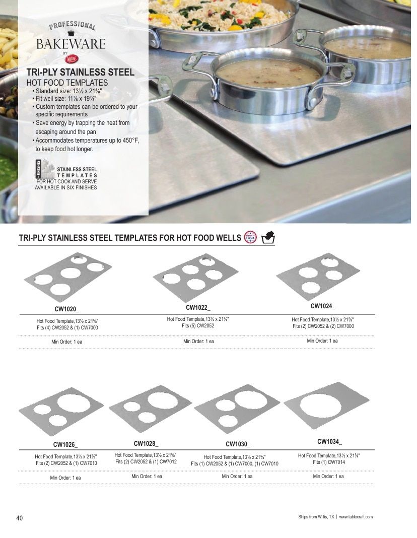 TableCraft Foodservice Products Catalog Weekly Ad January 1 - December 31, 2026