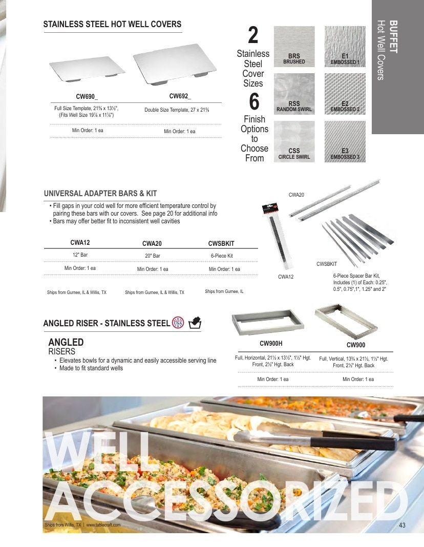 TableCraft Foodservice Products Catalog Weekly Ad January 1 - December 31, 2026