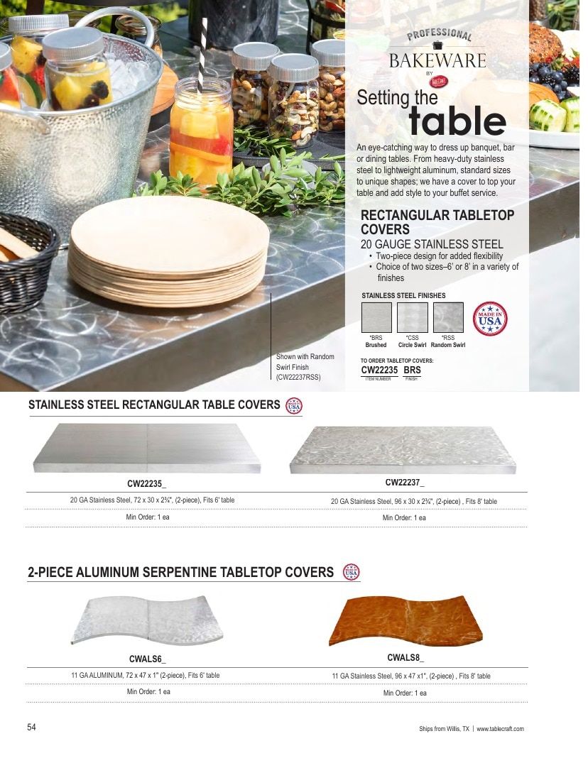 TableCraft Foodservice Products Catalog Weekly Ad January 1 - December 31, 2026