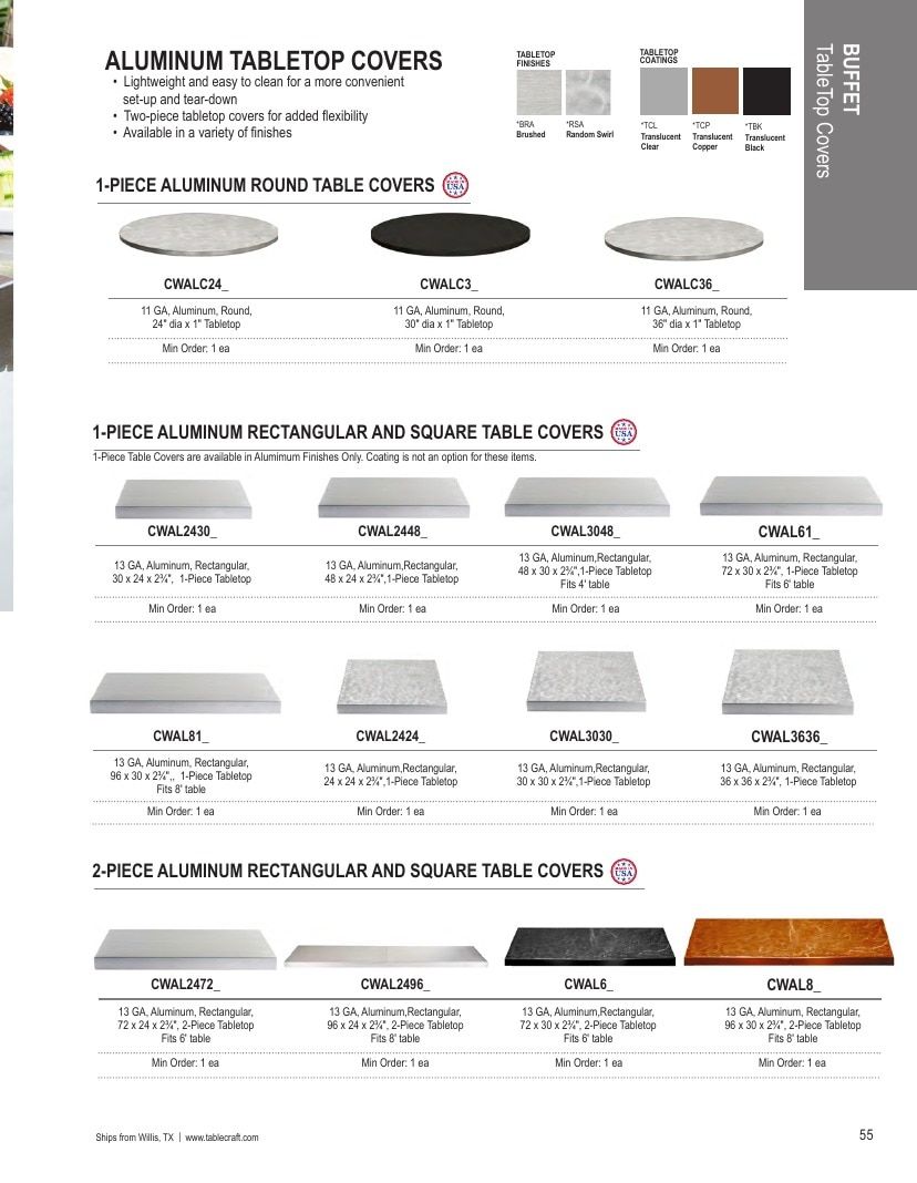 TableCraft Foodservice Products Catalog Weekly Ad January 1 - December 31, 2026