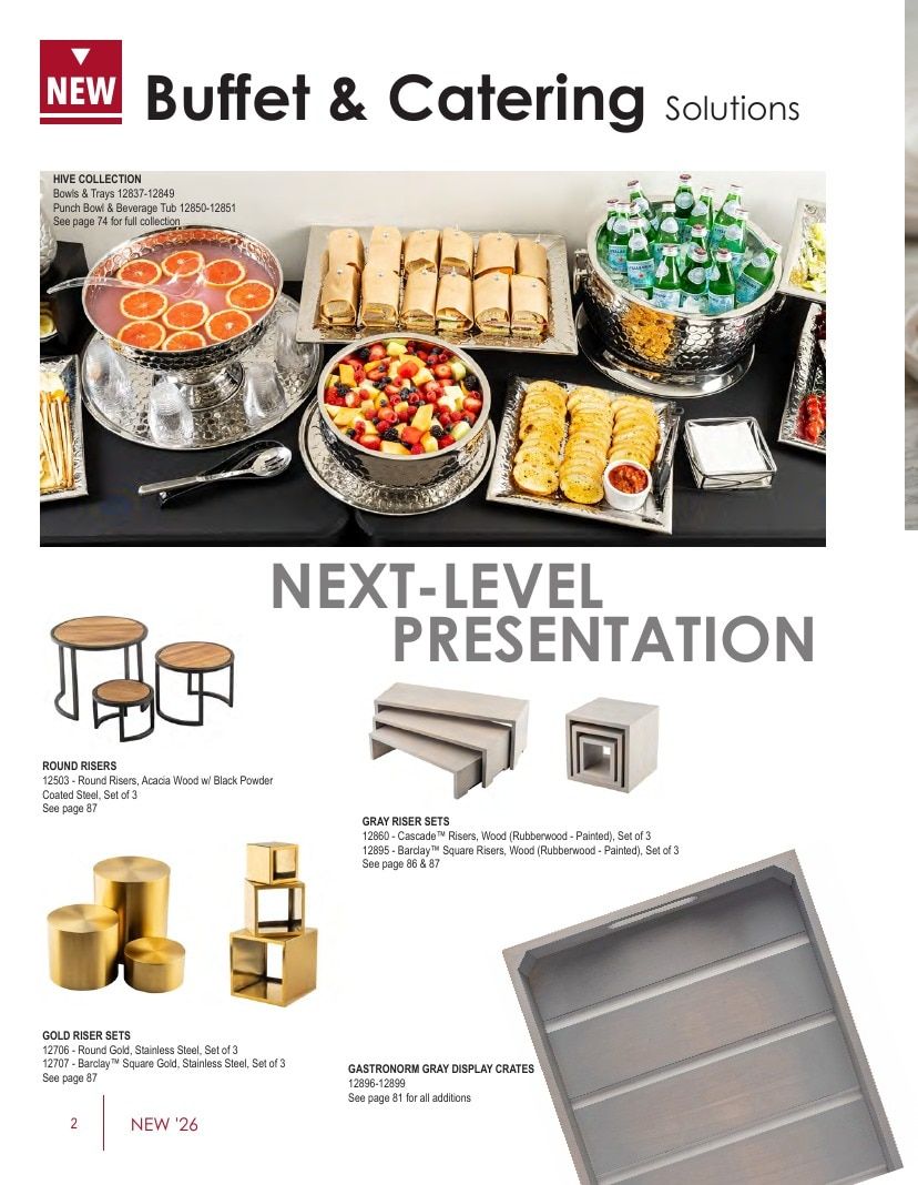 TableCraft Foodservice Products Catalog Weekly Ad January 1 - December 31, 2026
