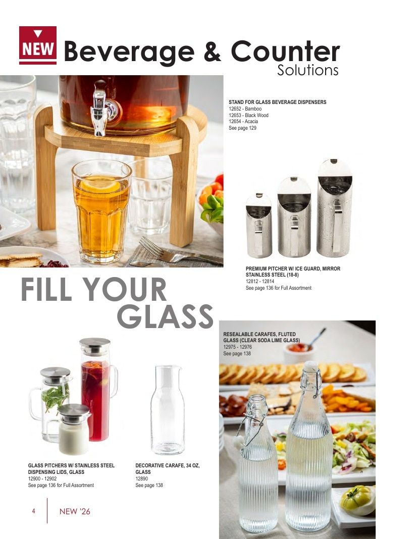 TableCraft Foodservice Products Catalog Weekly Ad January 1 - December 31, 2026