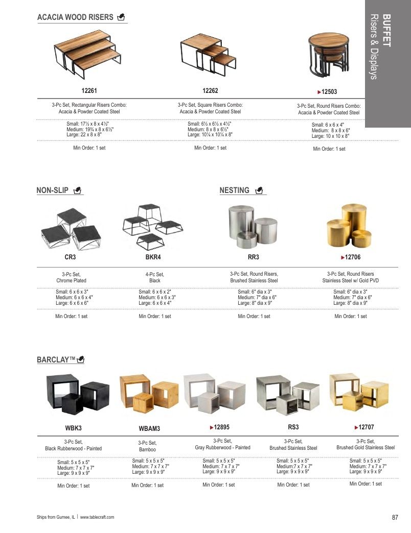 TableCraft Foodservice Products Catalog Weekly Ad January 1 - December 31, 2026