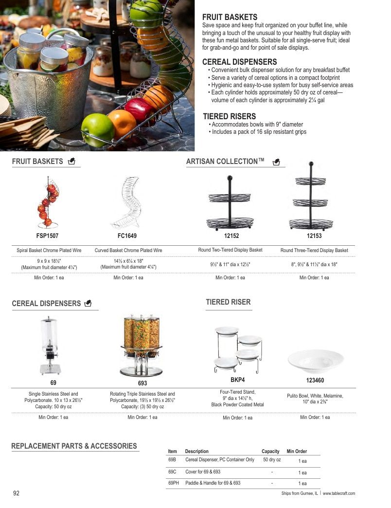 TableCraft Foodservice Products Catalog Weekly Ad January 1 - December 31, 2026