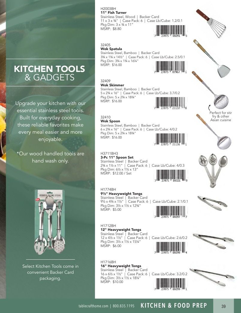 TableCraft Home Housewares Catalog Weekly Ad January 1 - December 31, 2026