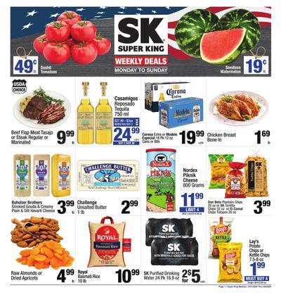 Super King Markets Weekly Ad August 31 - September 6, 2026