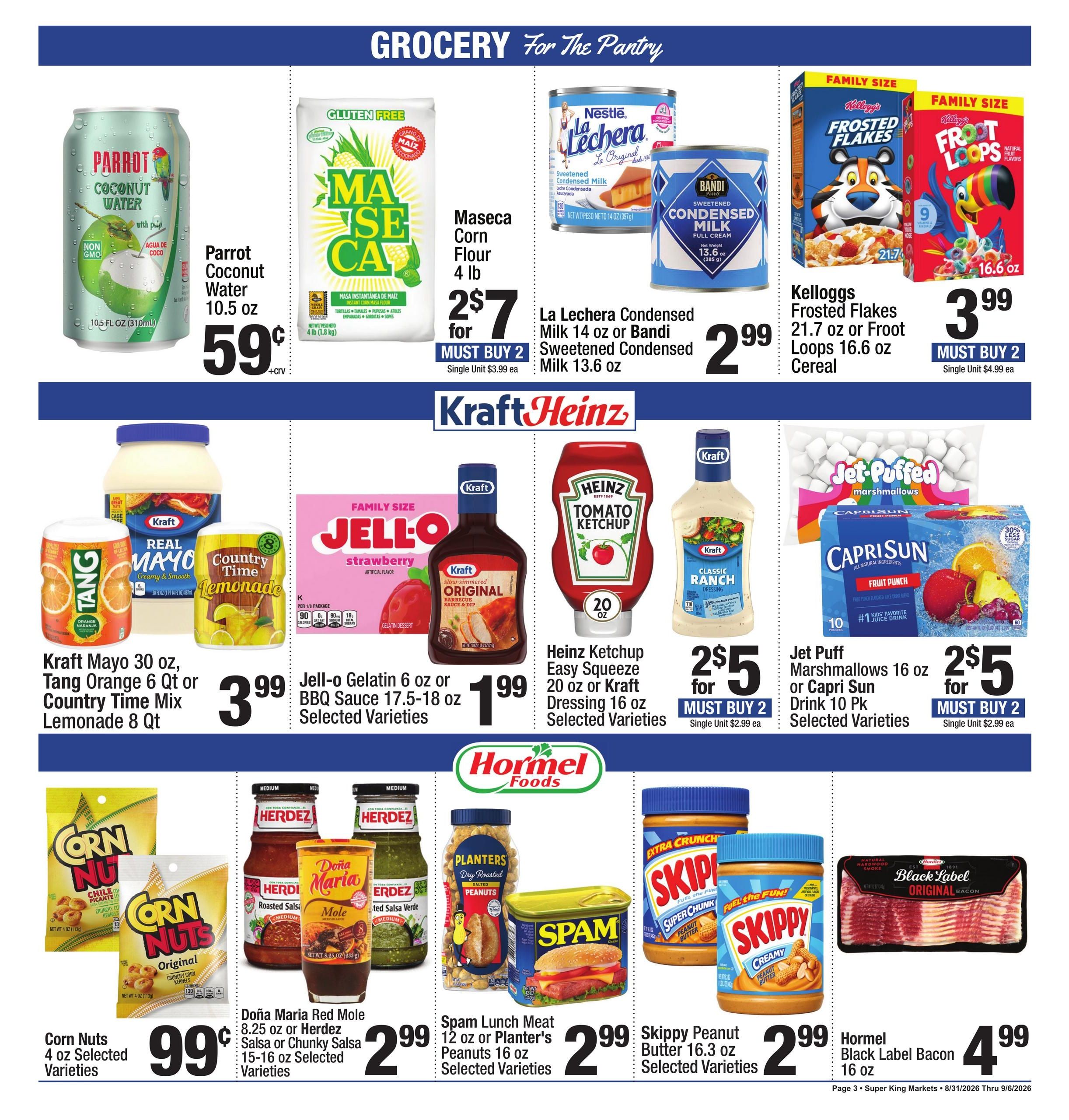 Super King Markets Weekly Ad August 31 - September 6, 2026
