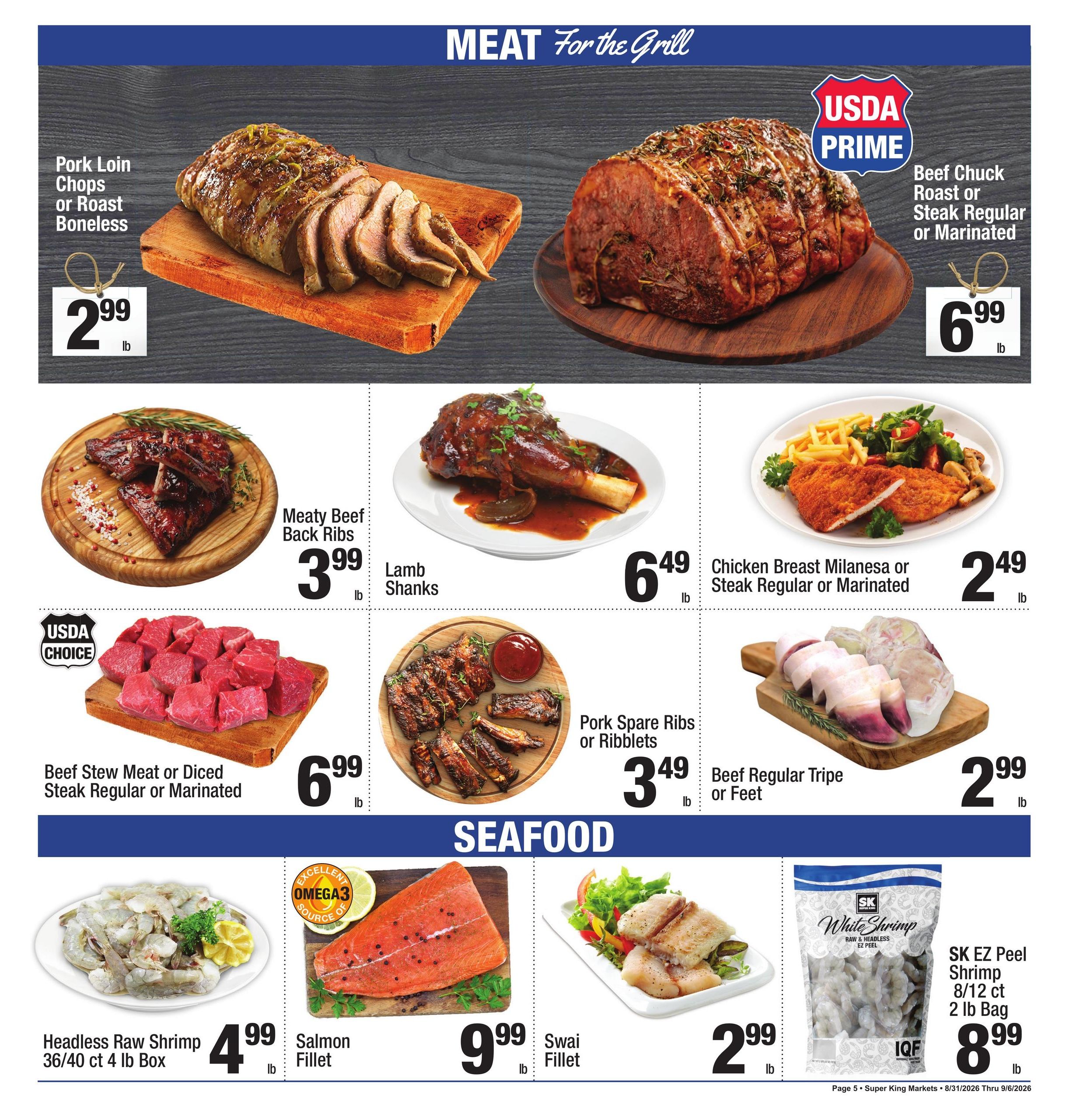 Super King Markets Weekly Ad August 31 - September 6, 2026