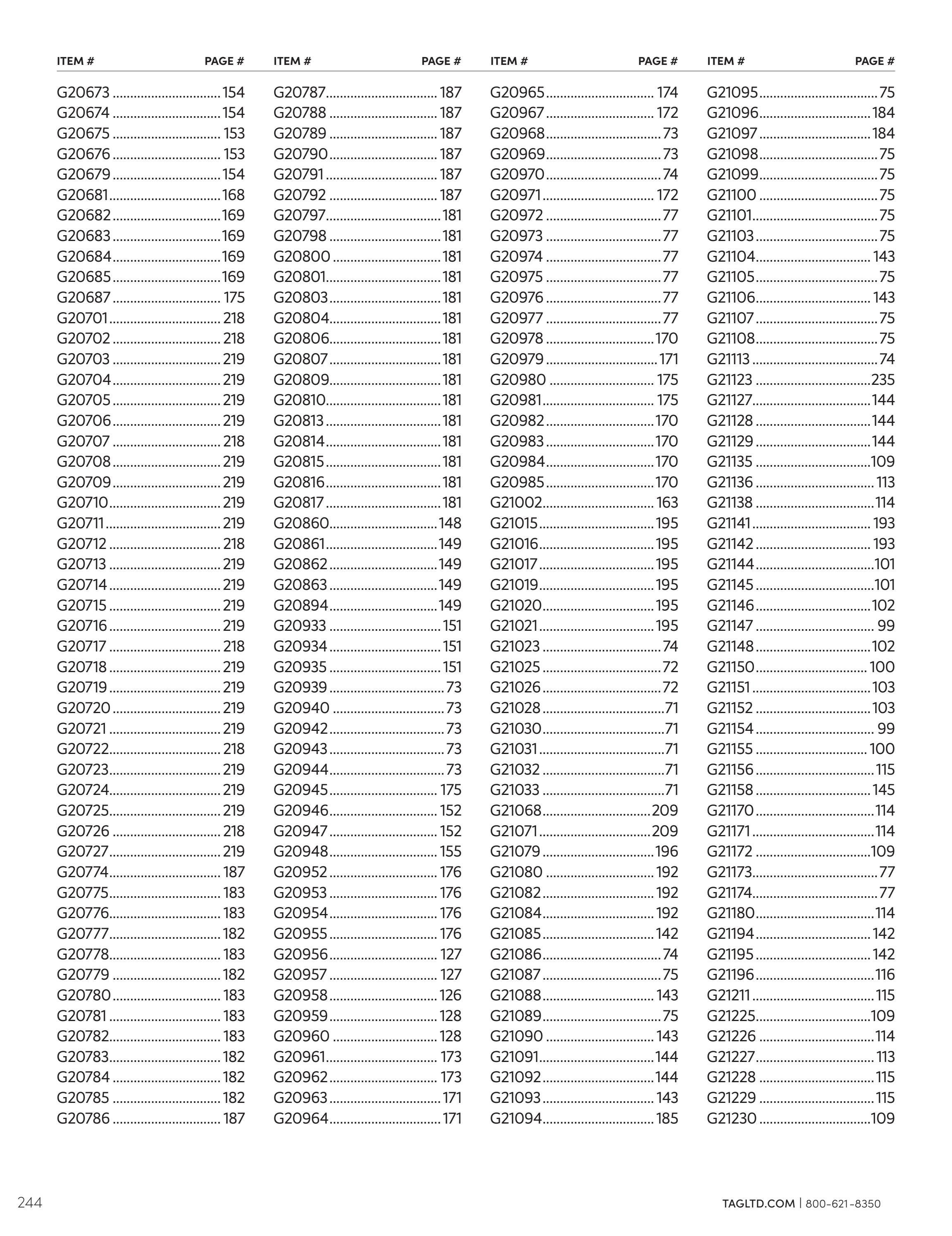 tag Everyday Home Catalog Weekly Ad January 1 - December 31, 2026