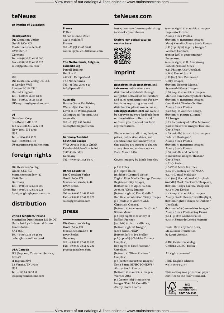 teNeues Fall Books Catalog Weekly Ad January 1 - December 31, 2026
