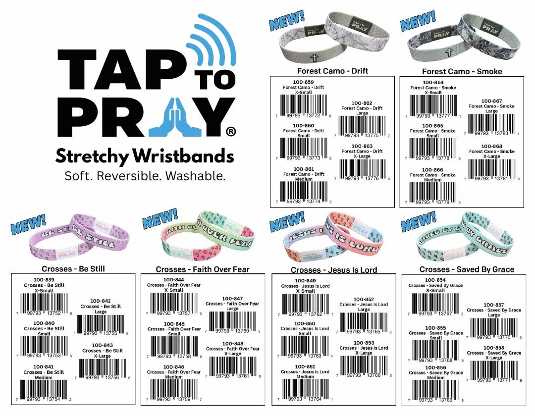 Tap To Pray New Products Catalog Weekly Ad January 1 - December 31, 2026