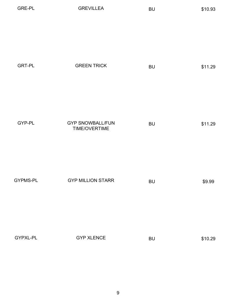 Taylor Wholesale Florist Fall Floral Catalog Weekly Ad January 1 - December 31, 2026