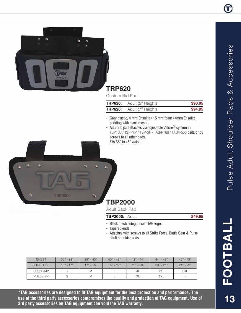 TAG Sportsgear Sports Gear Catalog Weekly Ad January 1, 2026 - December 31, 2027