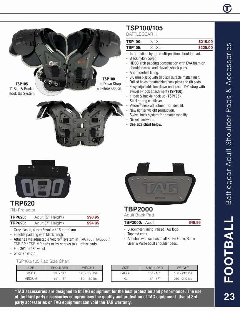TAG Sportsgear Sports Gear Catalog Weekly Ad January 1, 2026 - December 31, 2027