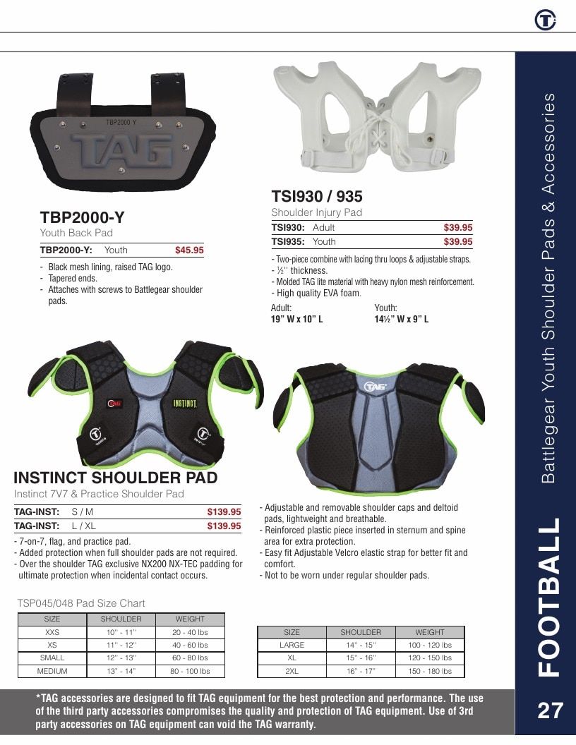 TAG Sportsgear Sports Gear Catalog Weekly Ad January 1, 2026 - December 31, 2027