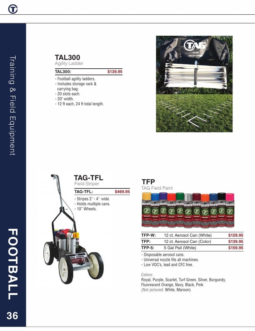 TAG Sportsgear Sports Gear Catalog Weekly Ad January 1, 2026 - December 31, 2027