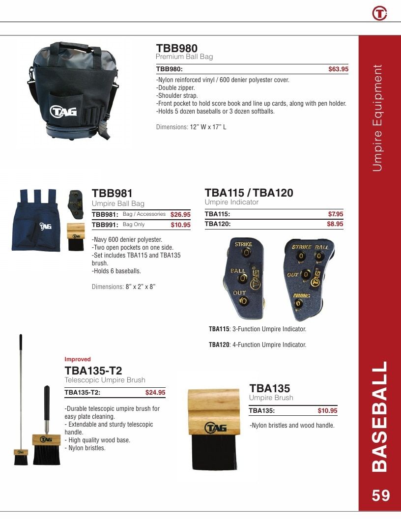 TAG Sportsgear Sports Gear Catalog Weekly Ad January 1, 2026 - December 31, 2027