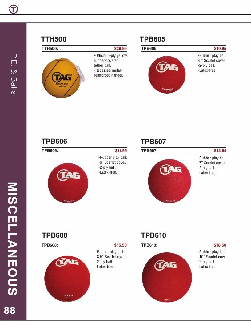 TAG Sportsgear Sports Gear Catalog Weekly Ad January 1, 2026 - December 31, 2027
