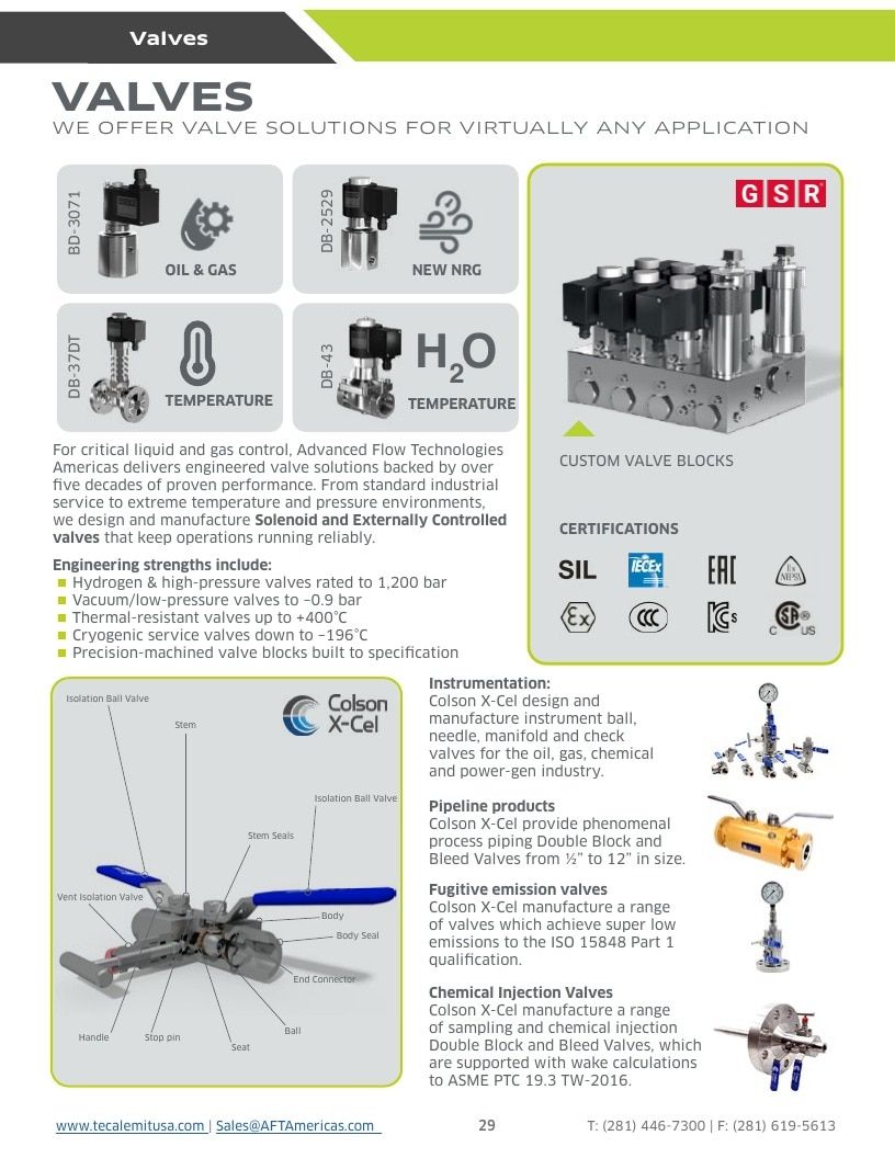 TECALEMIT USA Fluid Handling Catalog Weekly Ad January 1 - December 31, 2026