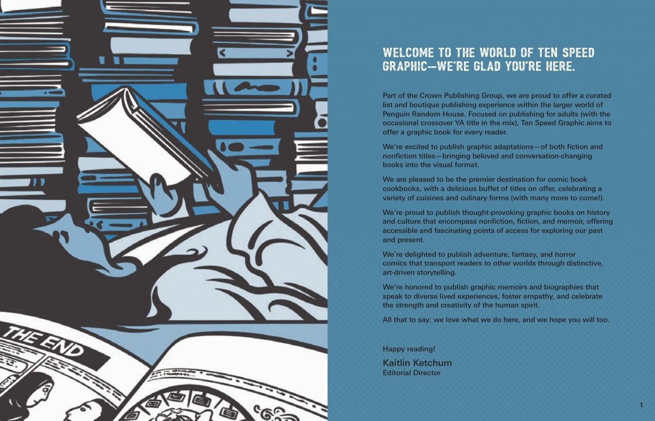 Ten Speed Graphic Graphic Books Catalog Weekly Ad January 1 - December 31, 2026