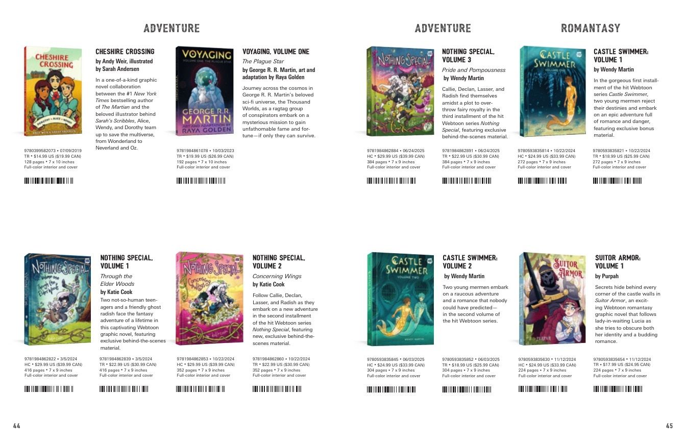 Ten Speed Graphic Graphic Books Catalog Weekly Ad January 1 - December 31, 2026