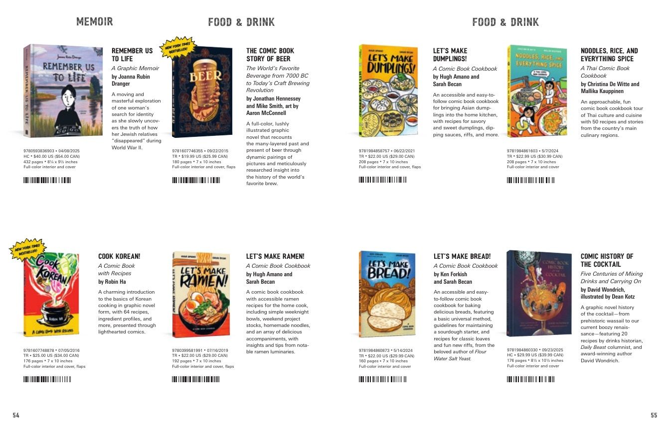 Ten Speed Graphic Graphic Books Catalog Weekly Ad January 1 - December 31, 2026