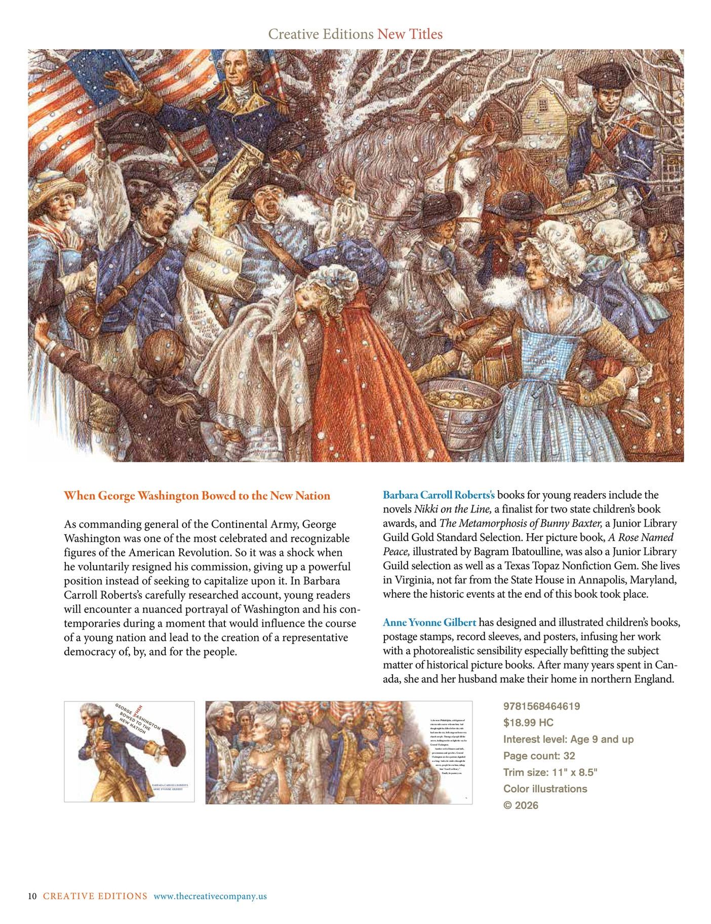 The Creative Company Fall and Winter Children's Books Catalog Weekly Ad January 1 - December 31, 2026