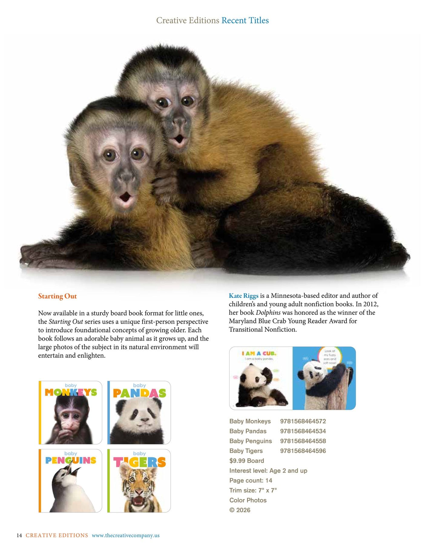 The Creative Company Fall and Winter Children's Books Catalog Weekly Ad January 1 - December 31, 2026