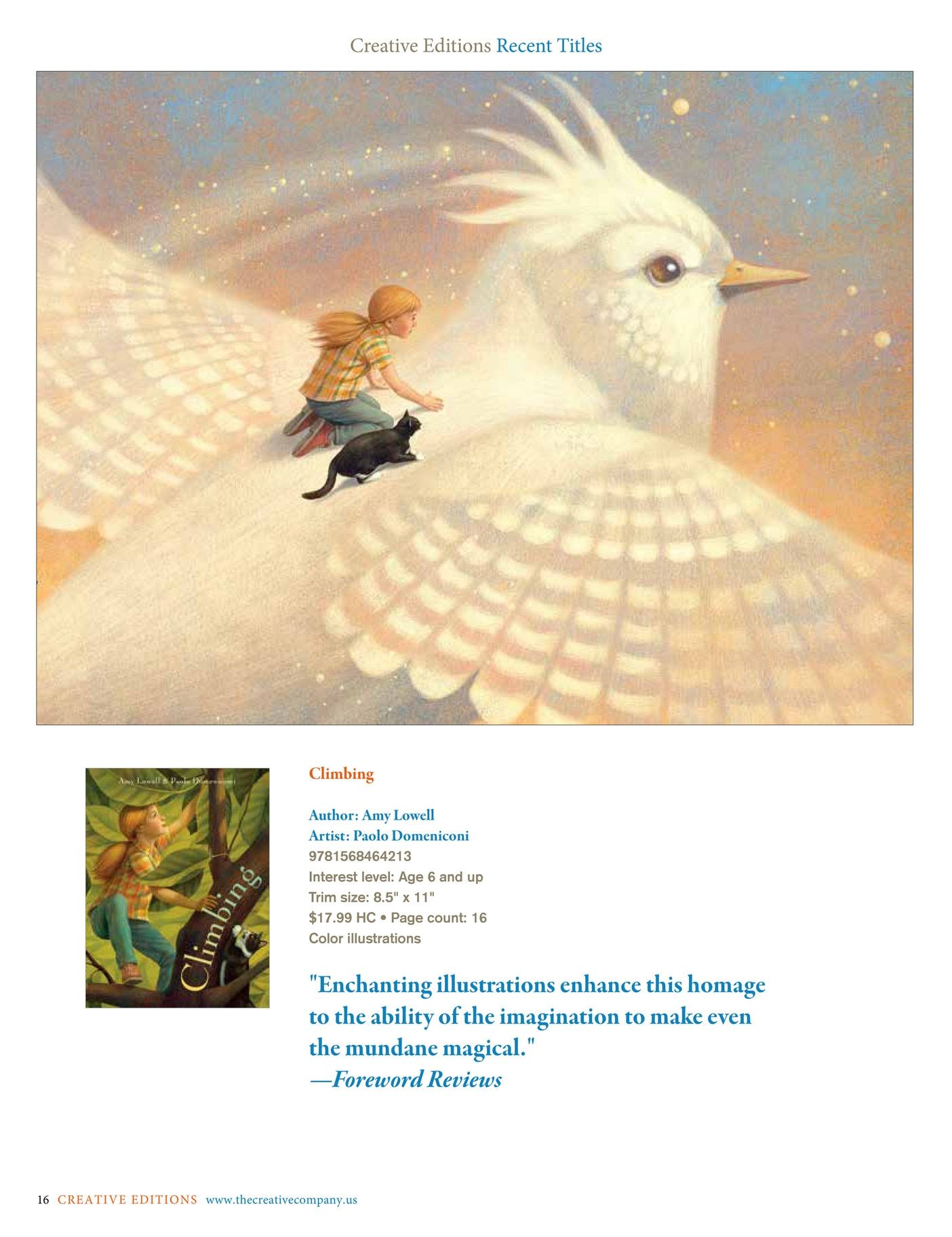 The Creative Company Fall and Winter Children's Books Catalog Weekly Ad January 1 - December 31, 2026