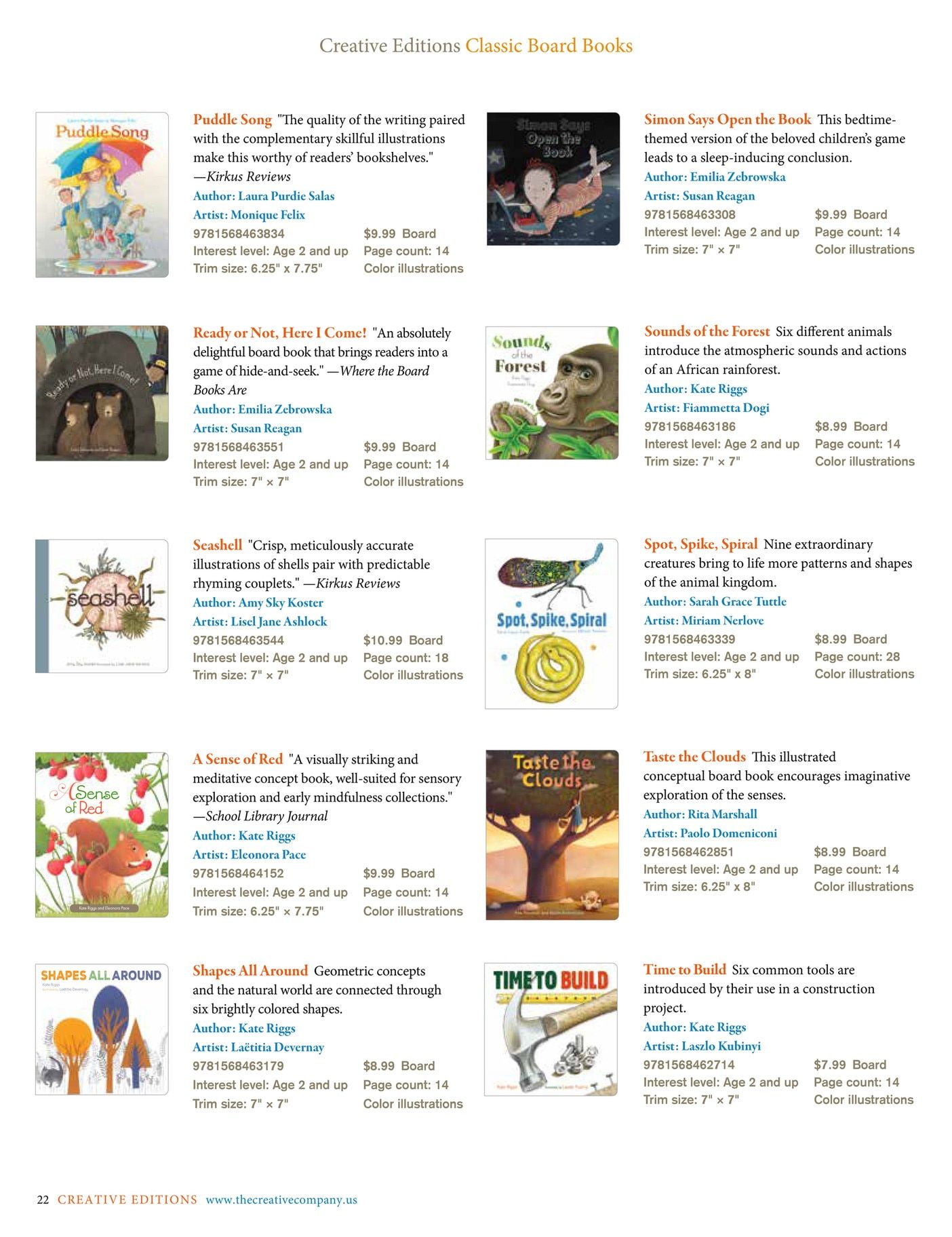 The Creative Company Fall and Winter Children's Books Catalog Weekly Ad January 1 - December 31, 2026