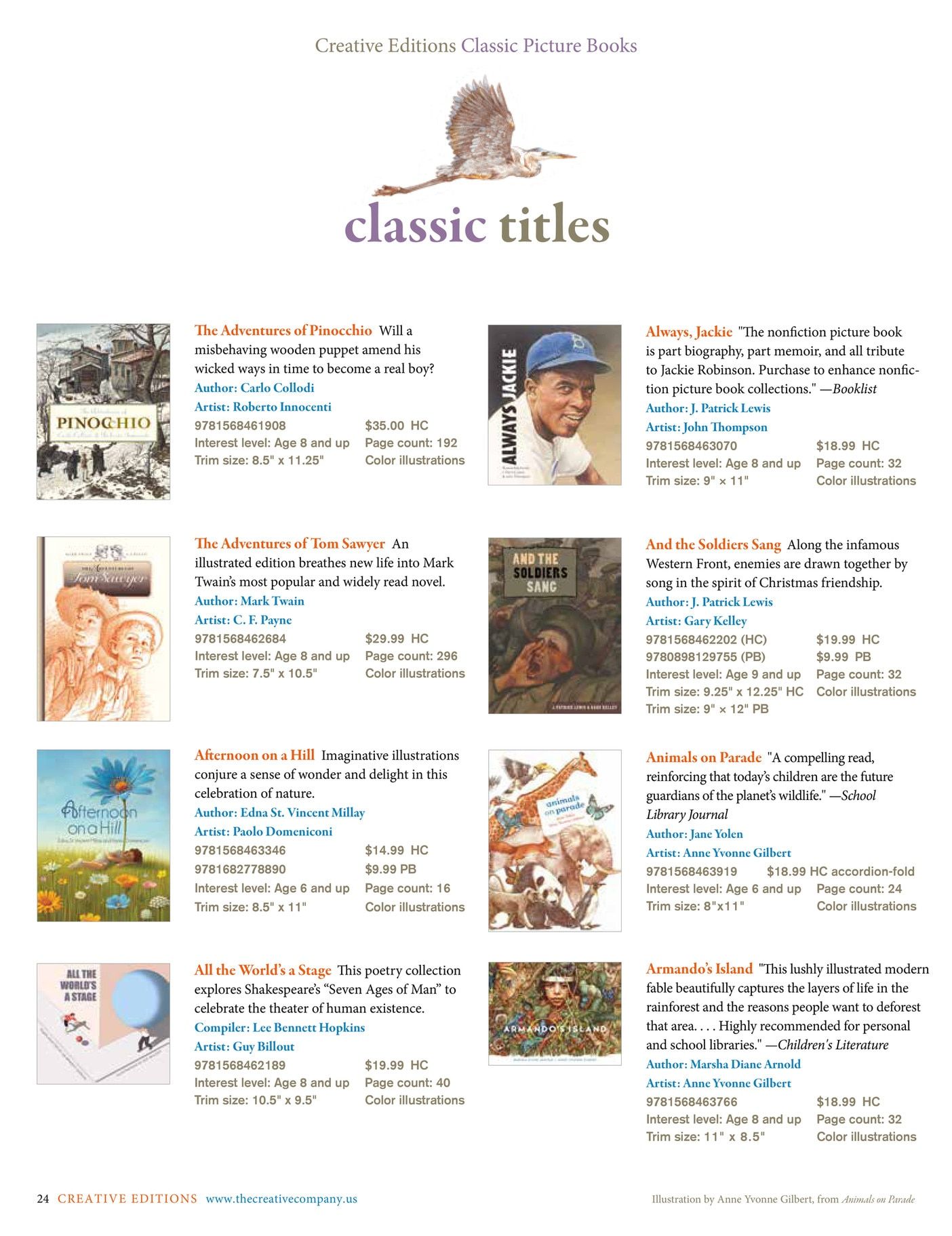 The Creative Company Fall and Winter Children's Books Catalog Weekly Ad January 1 - December 31, 2026