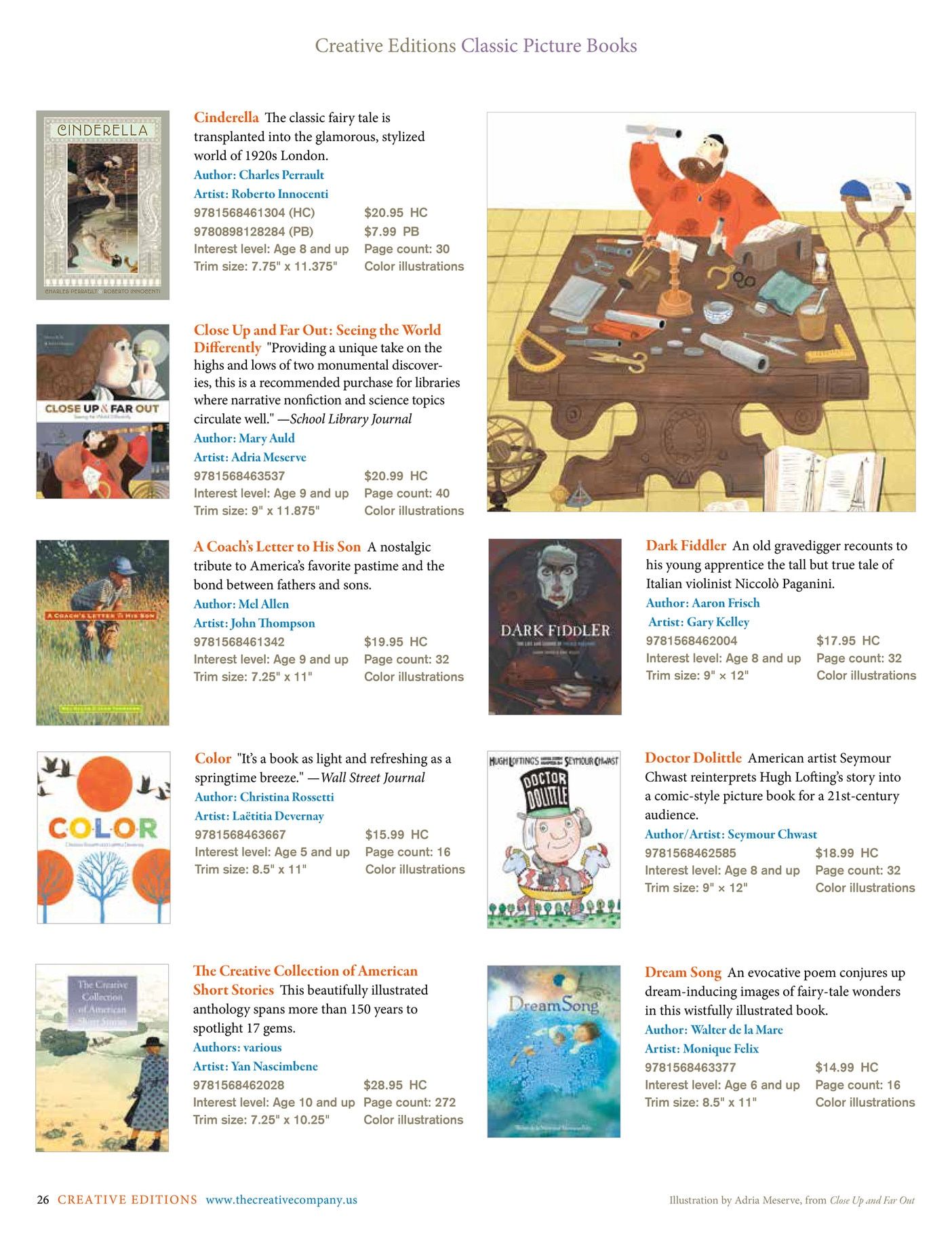 The Creative Company Fall and Winter Children's Books Catalog Weekly Ad January 1 - December 31, 2026