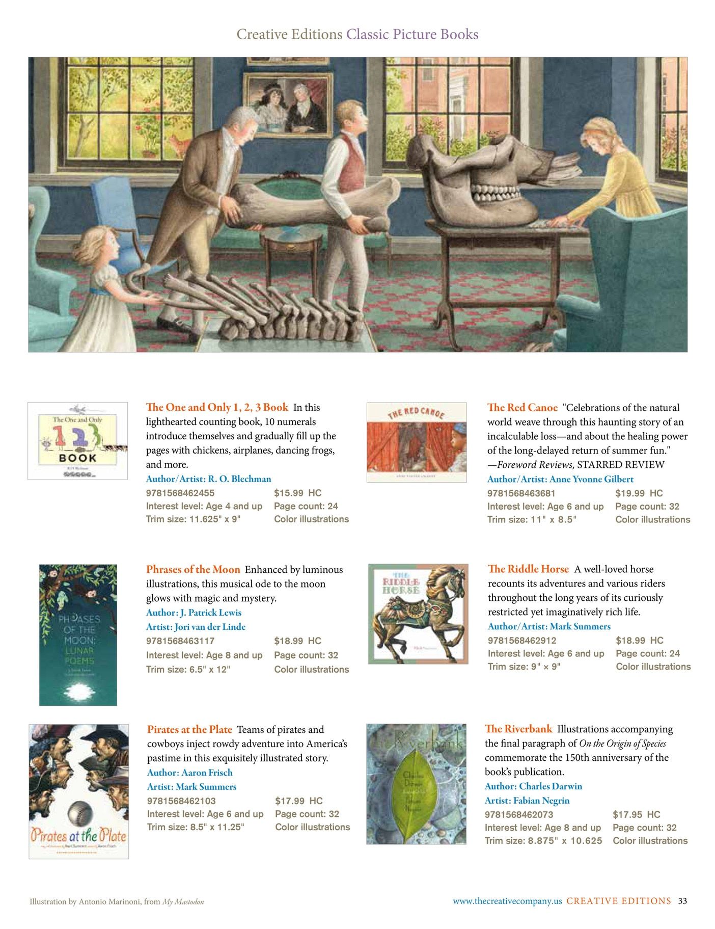The Creative Company Fall and Winter Children's Books Catalog Weekly Ad January 1 - December 31, 2026
