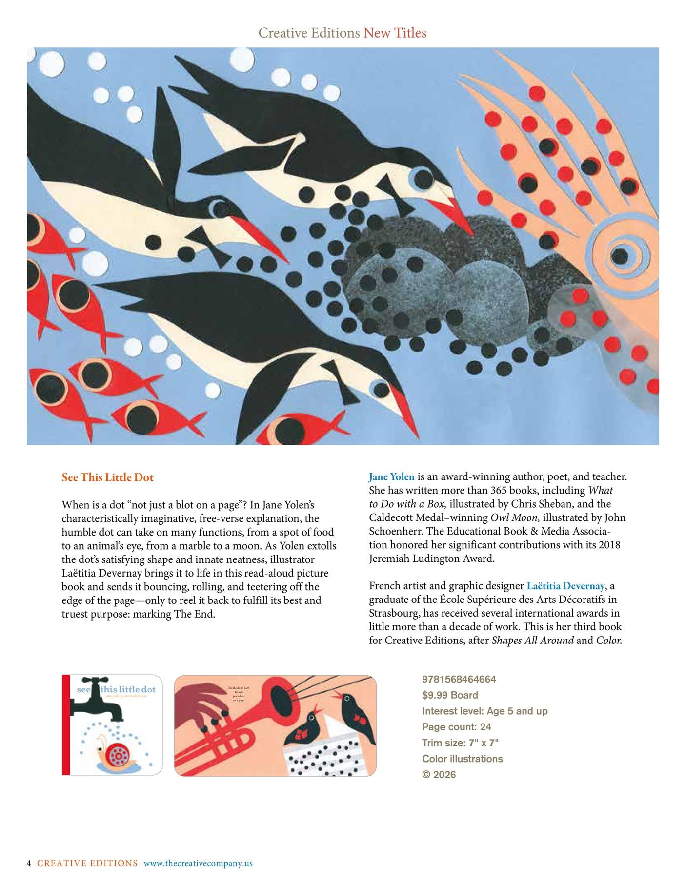 The Creative Company Fall and Winter Children's Books Catalog Weekly Ad January 1 - December 31, 2026
