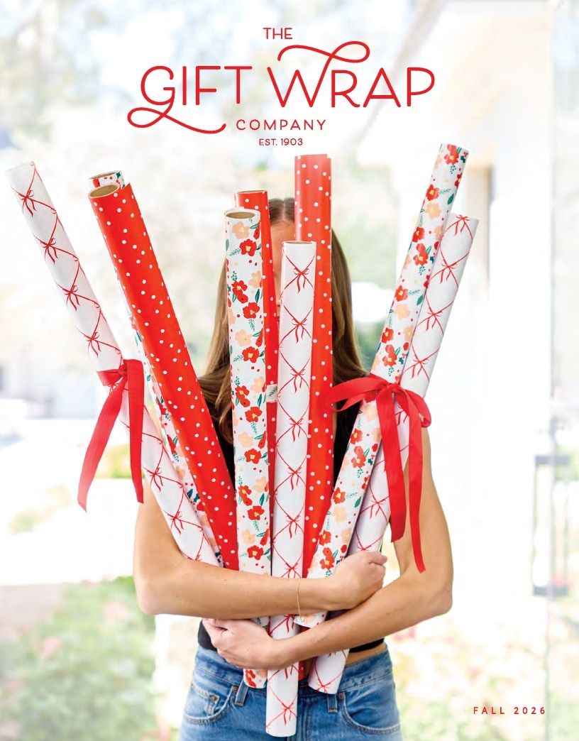 The Gift Wrap Company Fall Gift Wrap Catalog Weekly Ad January 1 - December 31, 2026