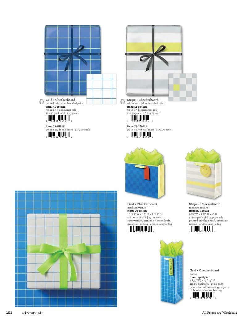 The Gift Wrap Company Fall Gift Wrap Catalog Weekly Ad January 1 - December 31, 2026