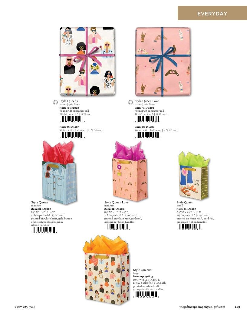 The Gift Wrap Company Fall Gift Wrap Catalog Weekly Ad January 1 - December 31, 2026