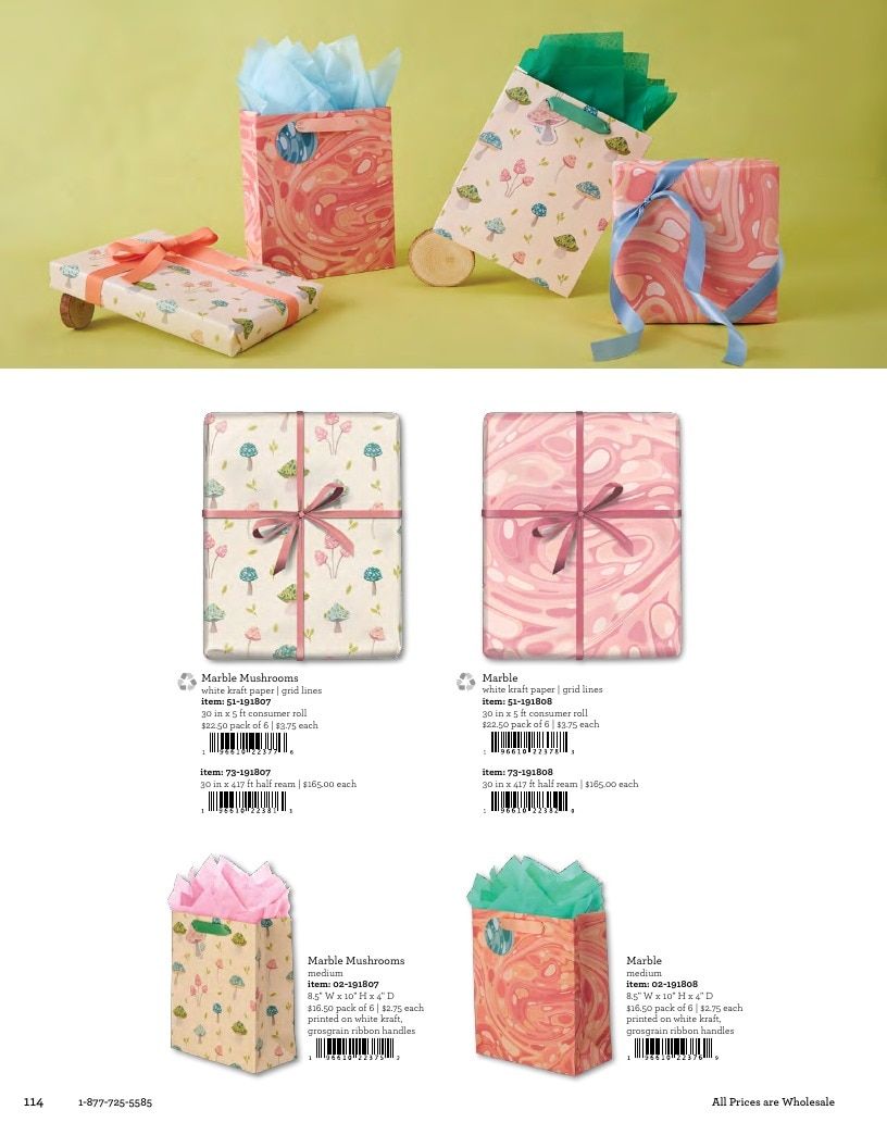 The Gift Wrap Company Fall Gift Wrap Catalog Weekly Ad January 1 - December 31, 2026