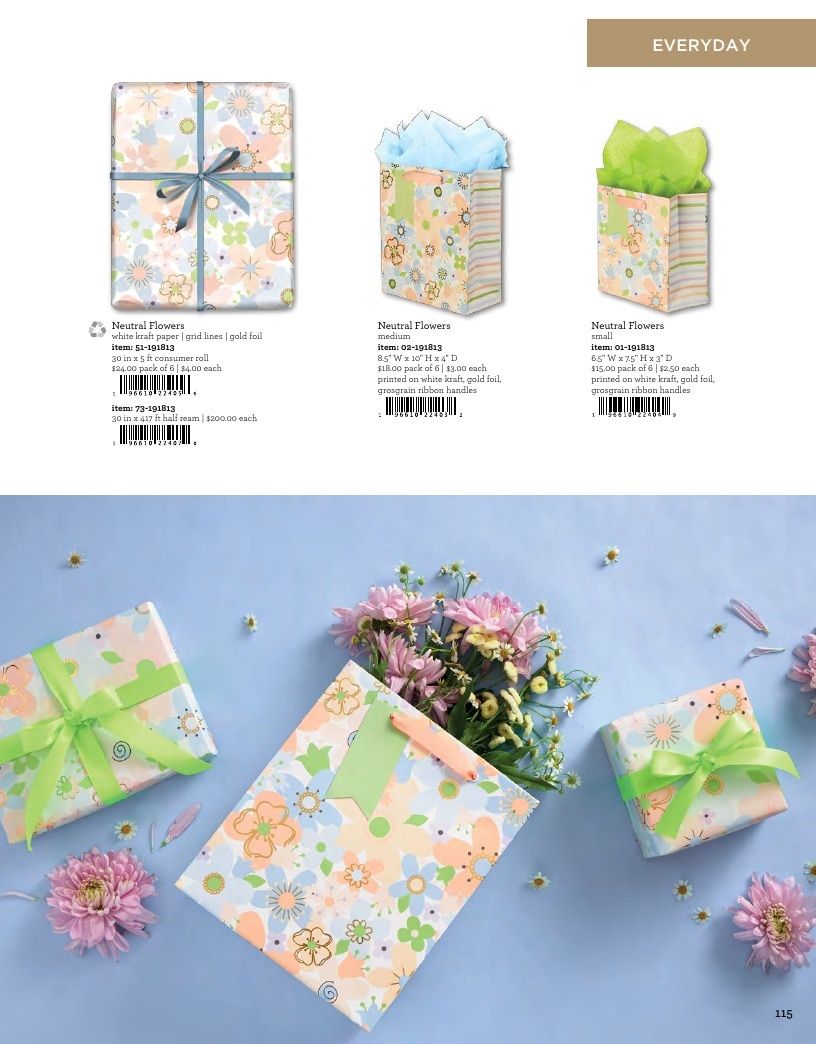 The Gift Wrap Company Fall Gift Wrap Catalog Weekly Ad January 1 - December 31, 2026