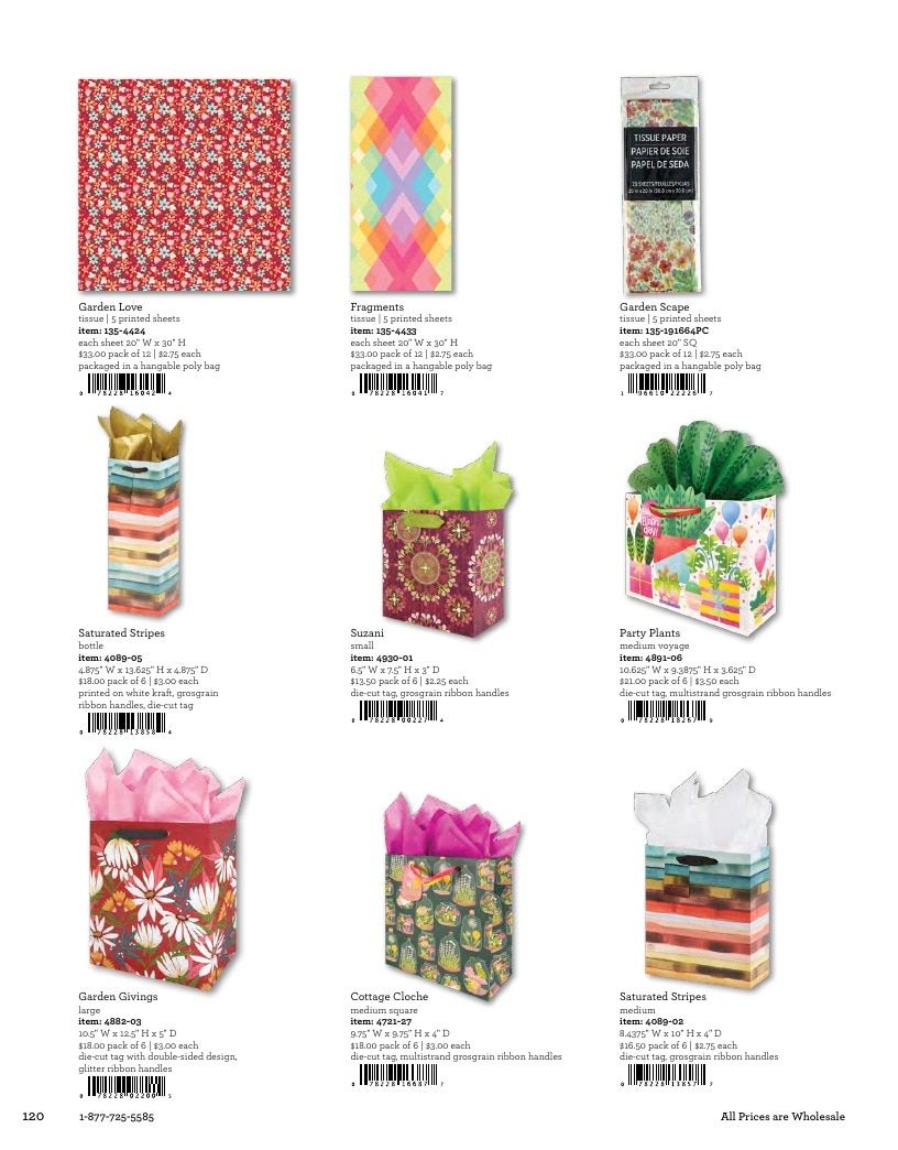 The Gift Wrap Company Fall Gift Wrap Catalog Weekly Ad January 1 - December 31, 2026