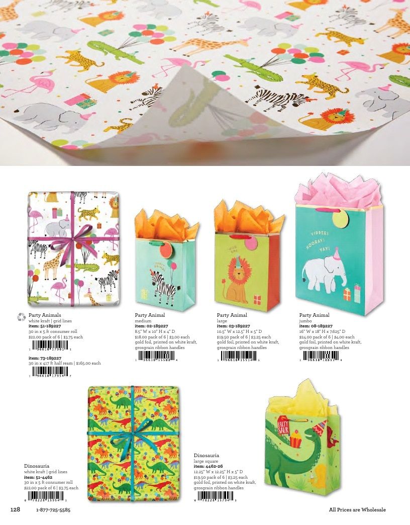 The Gift Wrap Company Fall Gift Wrap Catalog Weekly Ad January 1 - December 31, 2026