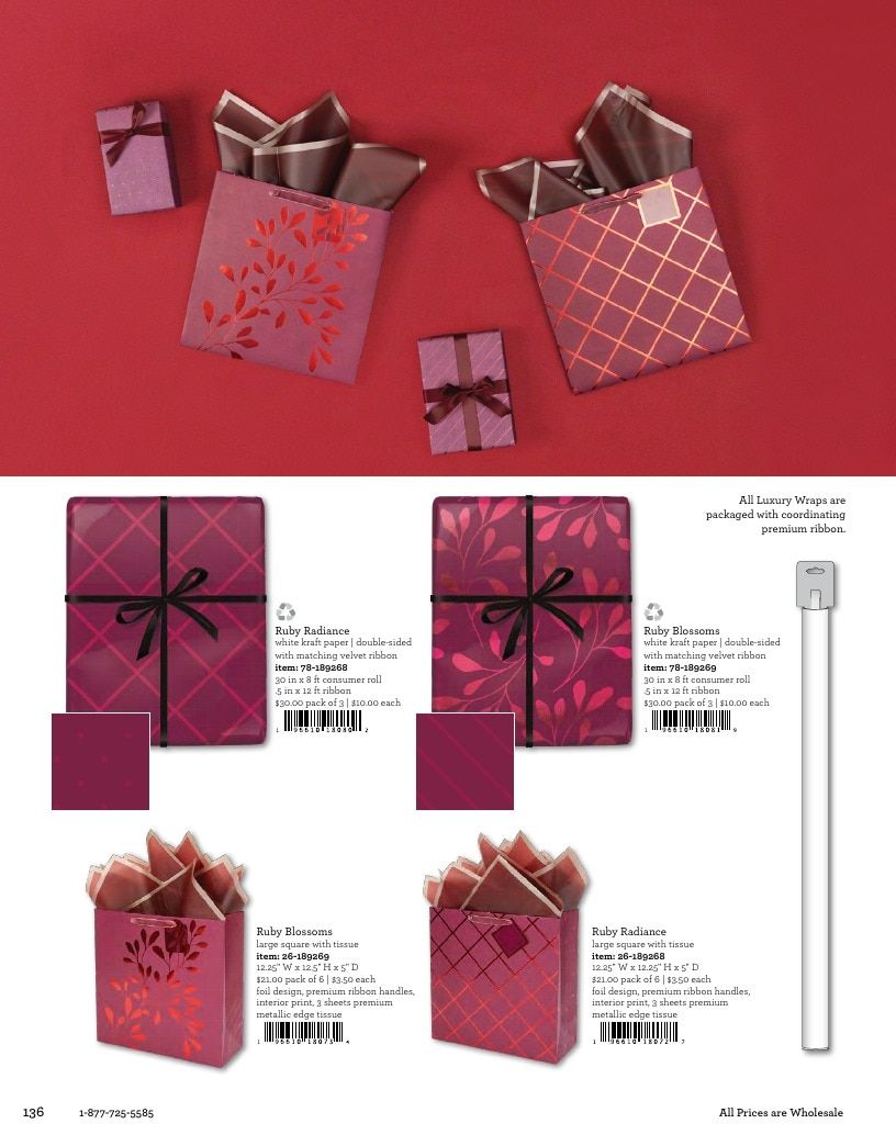 The Gift Wrap Company Fall Gift Wrap Catalog Weekly Ad January 1 - December 31, 2026