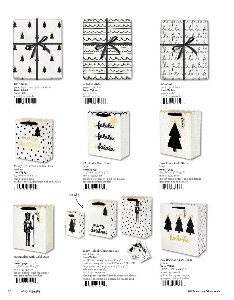 The Gift Wrap Company Fall Gift Wrap Catalog Weekly Ad January 1 - December 31, 2026