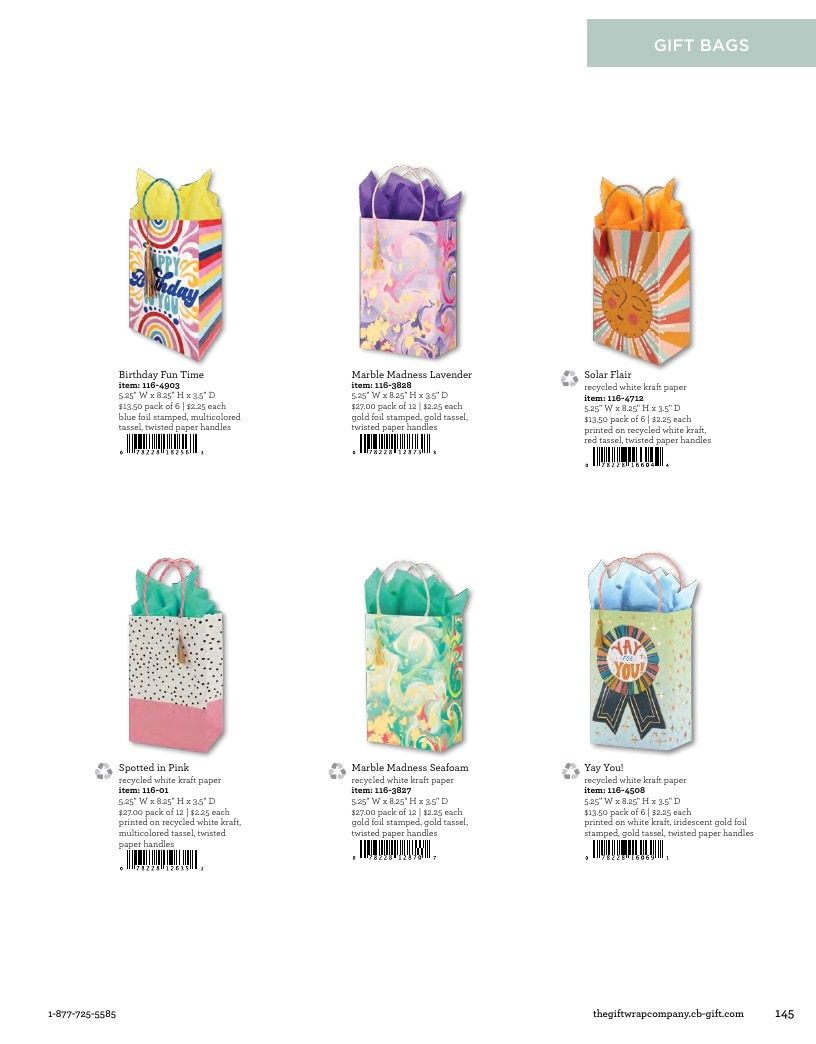 The Gift Wrap Company Fall Gift Wrap Catalog Weekly Ad January 1 - December 31, 2026