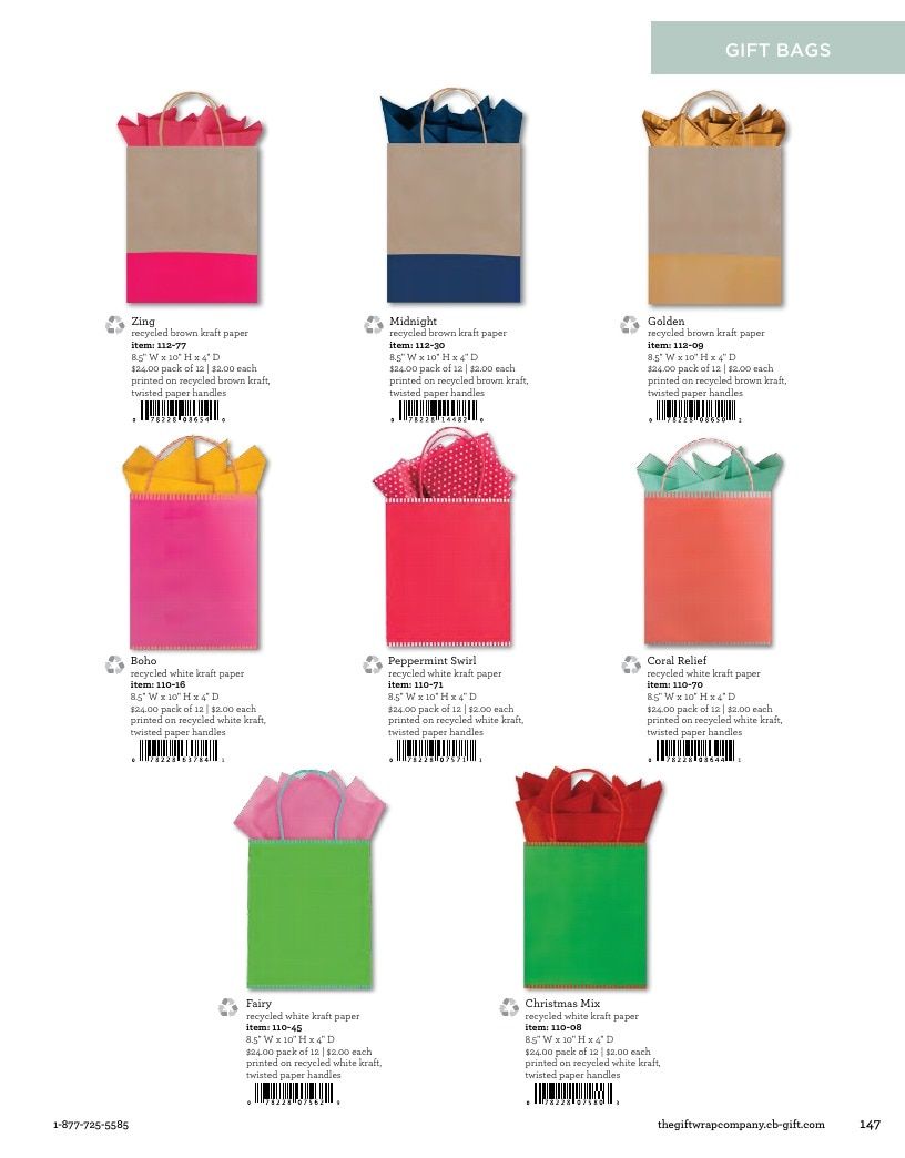 The Gift Wrap Company Fall Gift Wrap Catalog Weekly Ad January 1 - December 31, 2026