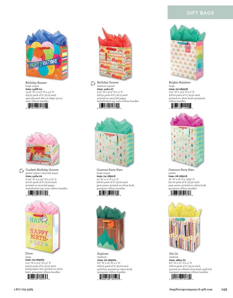 The Gift Wrap Company Fall Gift Wrap Catalog Weekly Ad January 1 - December 31, 2026