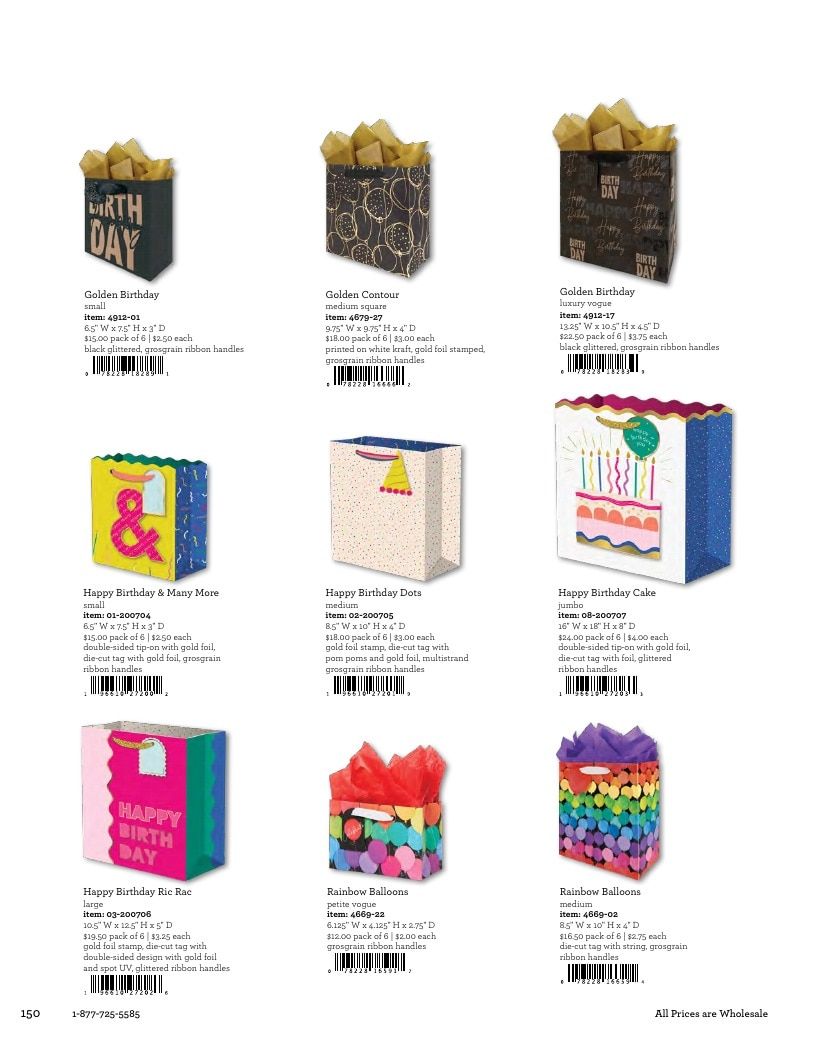 The Gift Wrap Company Fall Gift Wrap Catalog Weekly Ad January 1 - December 31, 2026