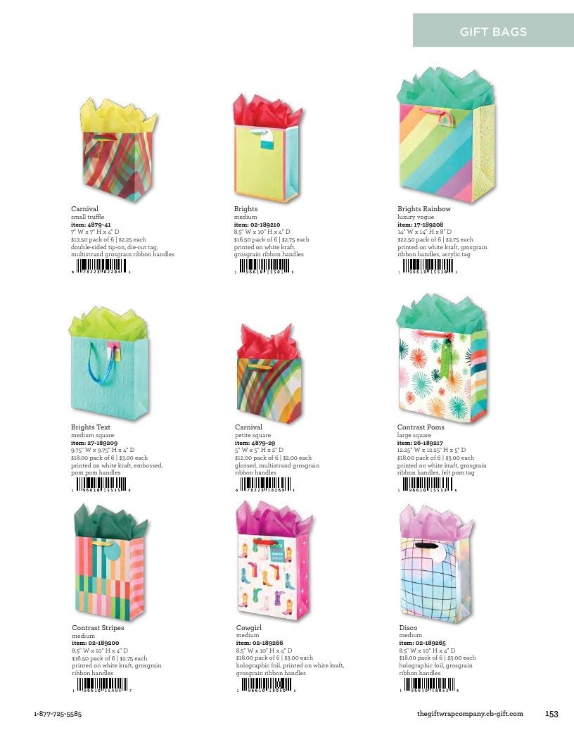 The Gift Wrap Company Fall Gift Wrap Catalog Weekly Ad January 1 - December 31, 2026